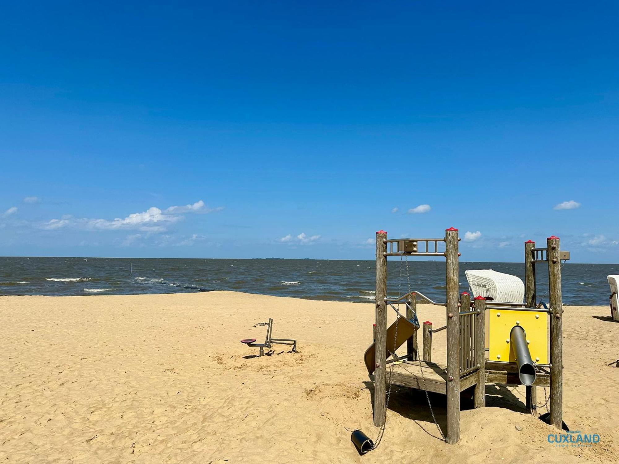 Apartamento Urlaub Mit Spektakulaerer Aussicht Auf Das Wattenmeer Cuxhaven Exterior foto